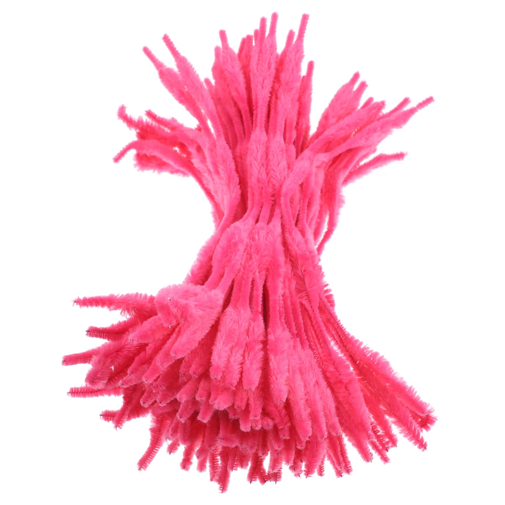 OSALADI 100pcs Chenille Stems Flexible Twisted Sticks for DIY Crafts Safe Material for Creative Projects and Festival Decoration