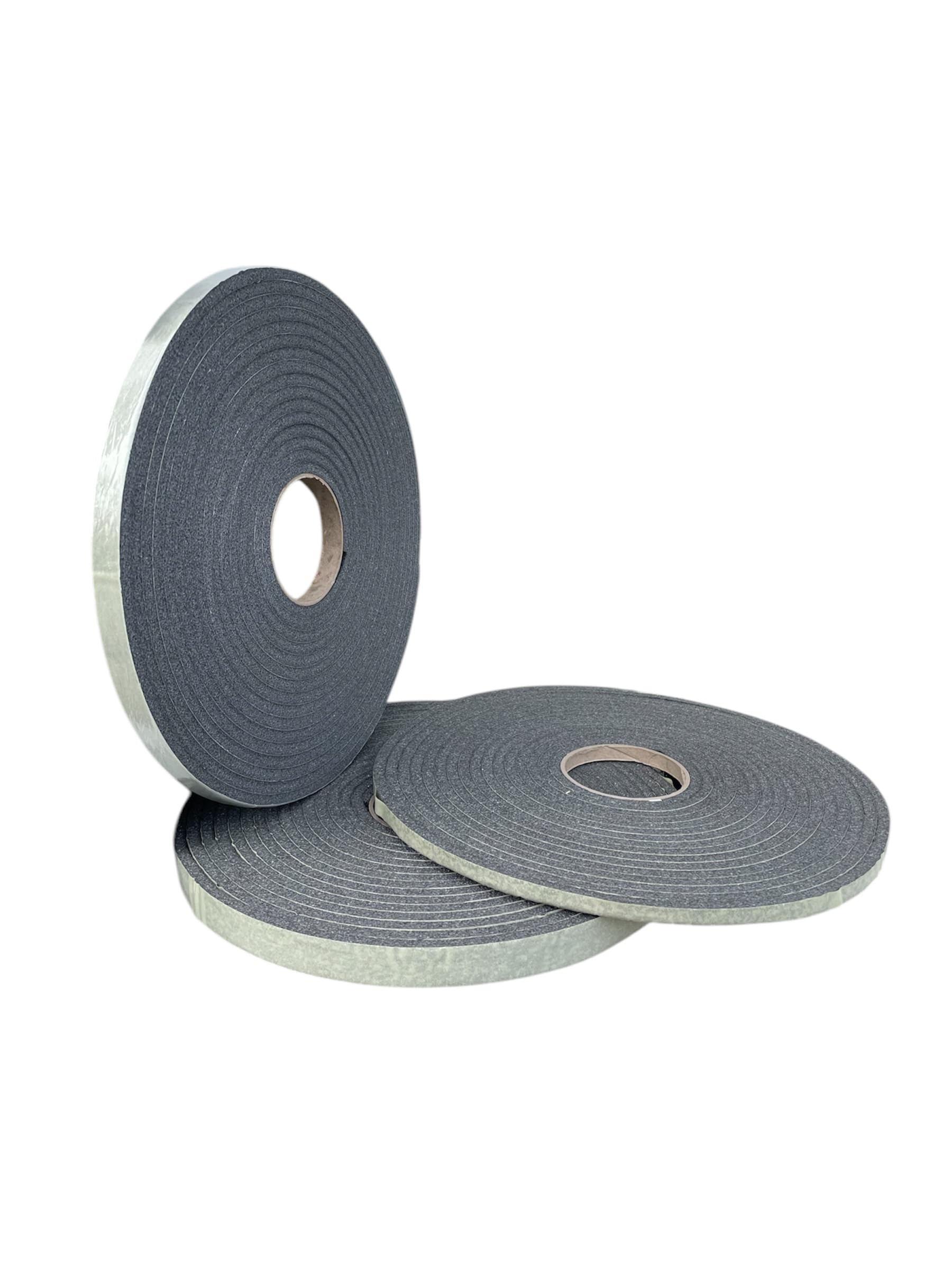 Nastro sigillante autoadesivo, resistente alle intemperie e ai raggi UV, resistente alla temperatura, per finestre, porte, tecnologia e costruzione, isolamento acustico e termico, 4 mm e 7 mm, 10-15 m