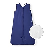 Vista 11 de TotAha - Saco de dormir de 6 a 12 meses, TOG 1.0, manta portátil suave acolchada, bolsa de dormir de transición con cremalleras seguras de 2 vías