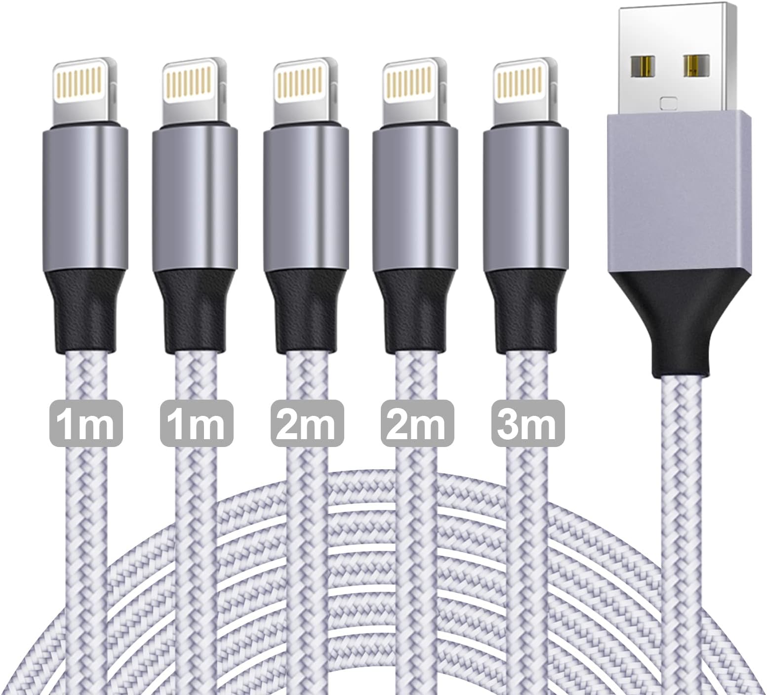 Wie Viel Kostet Ein Iphone Ladekabel Everdigi Datenkabel Kabel 5 Pack USB Ladekaebl schnell USB Ladekabel