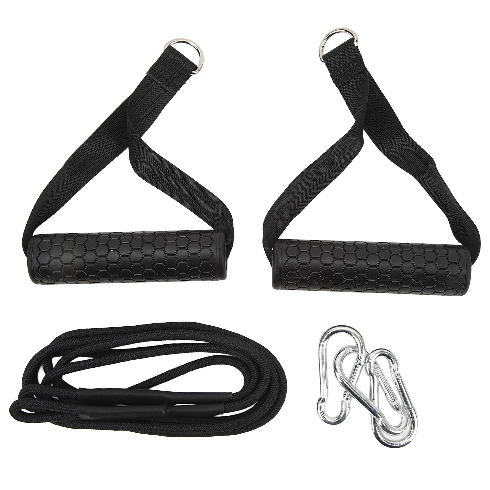 Corde à triceps anti-glissement avec sangle longue durable pour machine de gym - 8