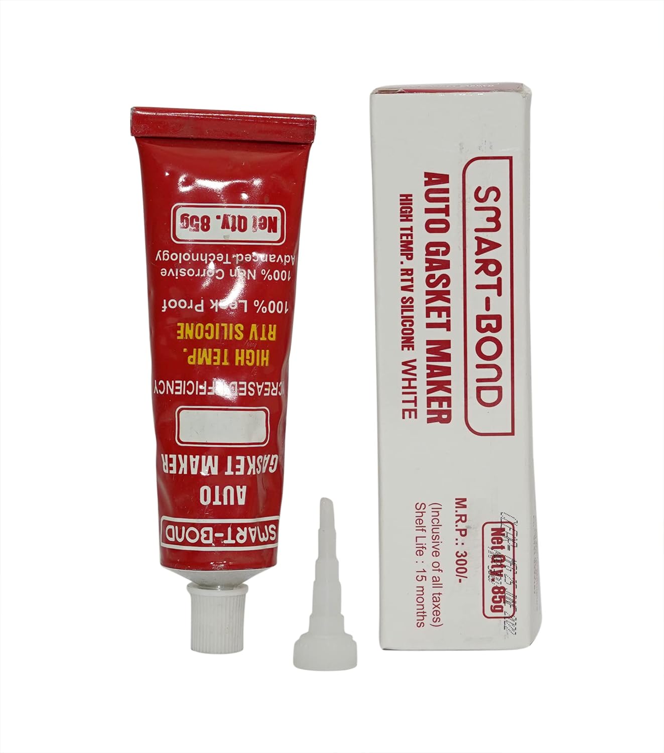 Smart Bond High Temperature RTV Silicone Gasket Maker and Sealant 85gm (Red) Amazon.in