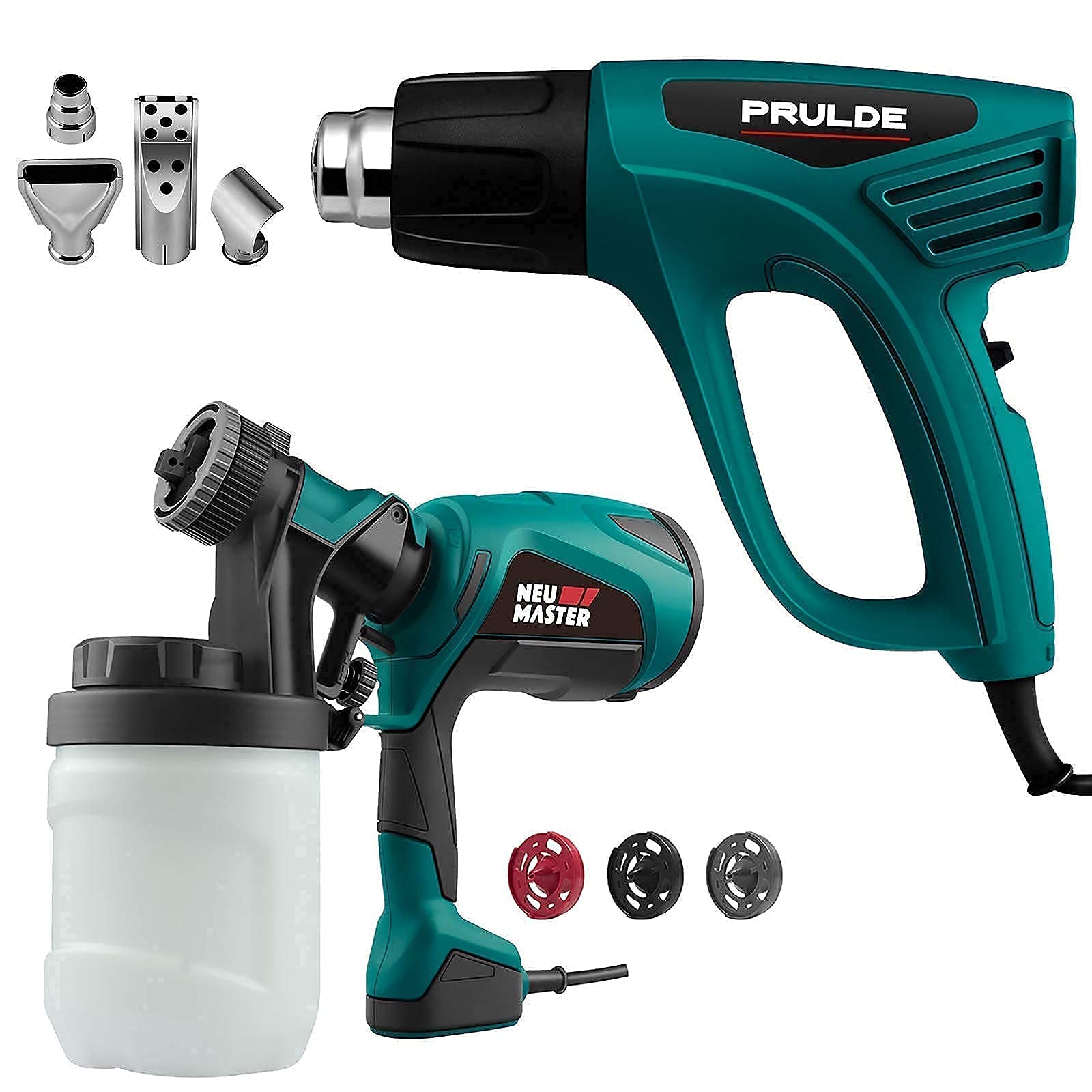 Buy Heat 1500W Dual Temperature Settings 800°F 1112°F with 4 Metal