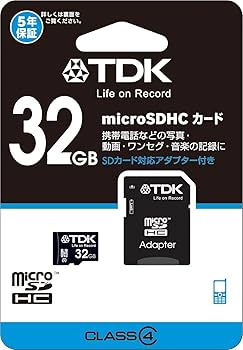 Amazon | TDK microSDHCカード 32GB Class4 5年保証 SDカード