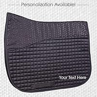 Vista 7 de Dura-Tech Almohadillas de sillín multiusos para caballos Almohadilla de sillín escolar de corte cuadrado Almohadillas de sillín de caballo equinos