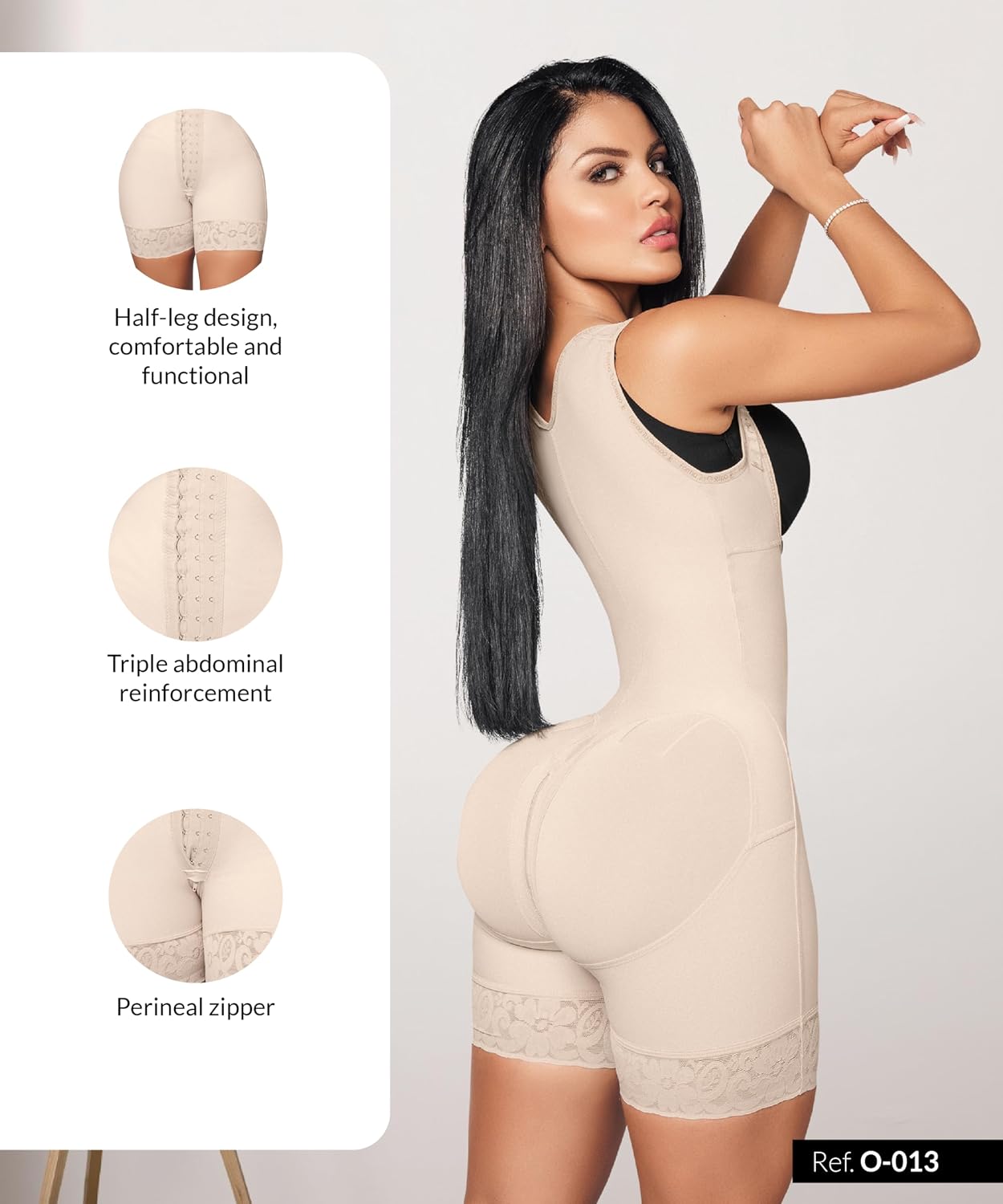 Forma Tu Cuerpo,Fajas colombianas, Stage 2 Shapewear for Women Post Surgery,Tummy Tuck Lipo Compression Hourglass Body Shaper