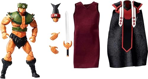 Miniatura 7 de Masters of the Universe Masterverse Revelation Trap Jaw Figura de acción con más de 30 articulaciones articuladas, manos intercambiables y 3