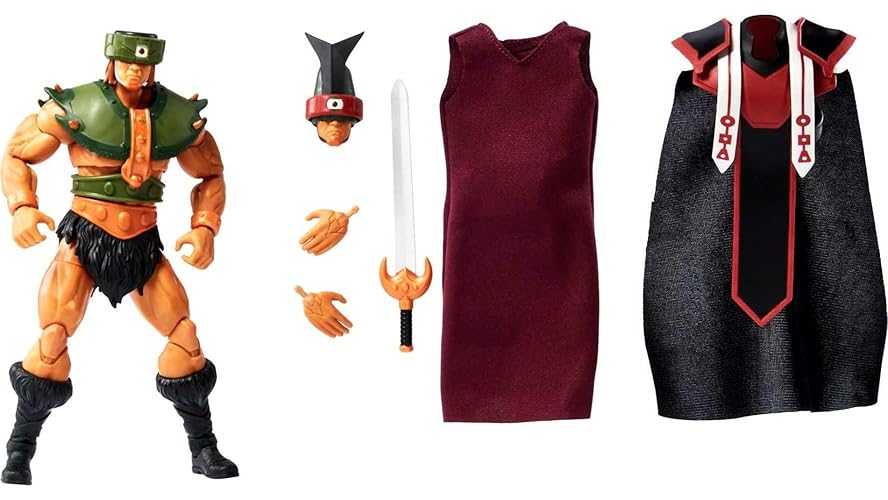 Figura de Acción Tri-Klops de Masters of the Universe Masterverse Revelation con más de 30 articulaciones y manos y cabeza intercambiables, además de 3 accesorios de batalla, regalo coleccionable de 7 pulgadas MOTU​