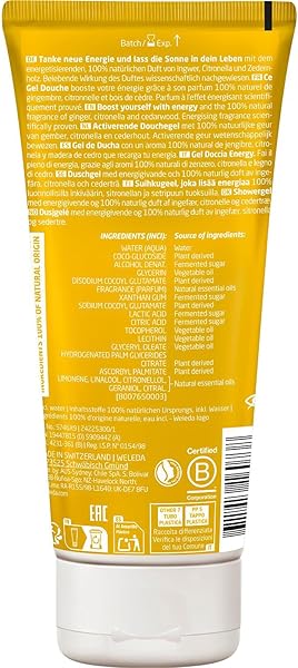 Das WELEDA Bio Energy Duschgel bietet eine belebende Dusche mit natürlichen Duftstoffen.