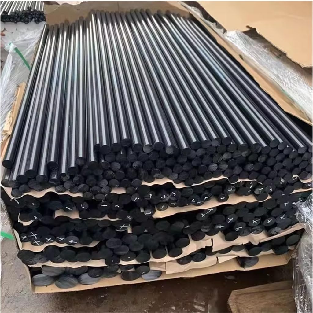 1pcs 6mm 8mm 10mm Black Bakelite Bar, 1000mm Insulation Phenolic Composition Rod Phenol-Formaldehyde Resin Stick(10mm)