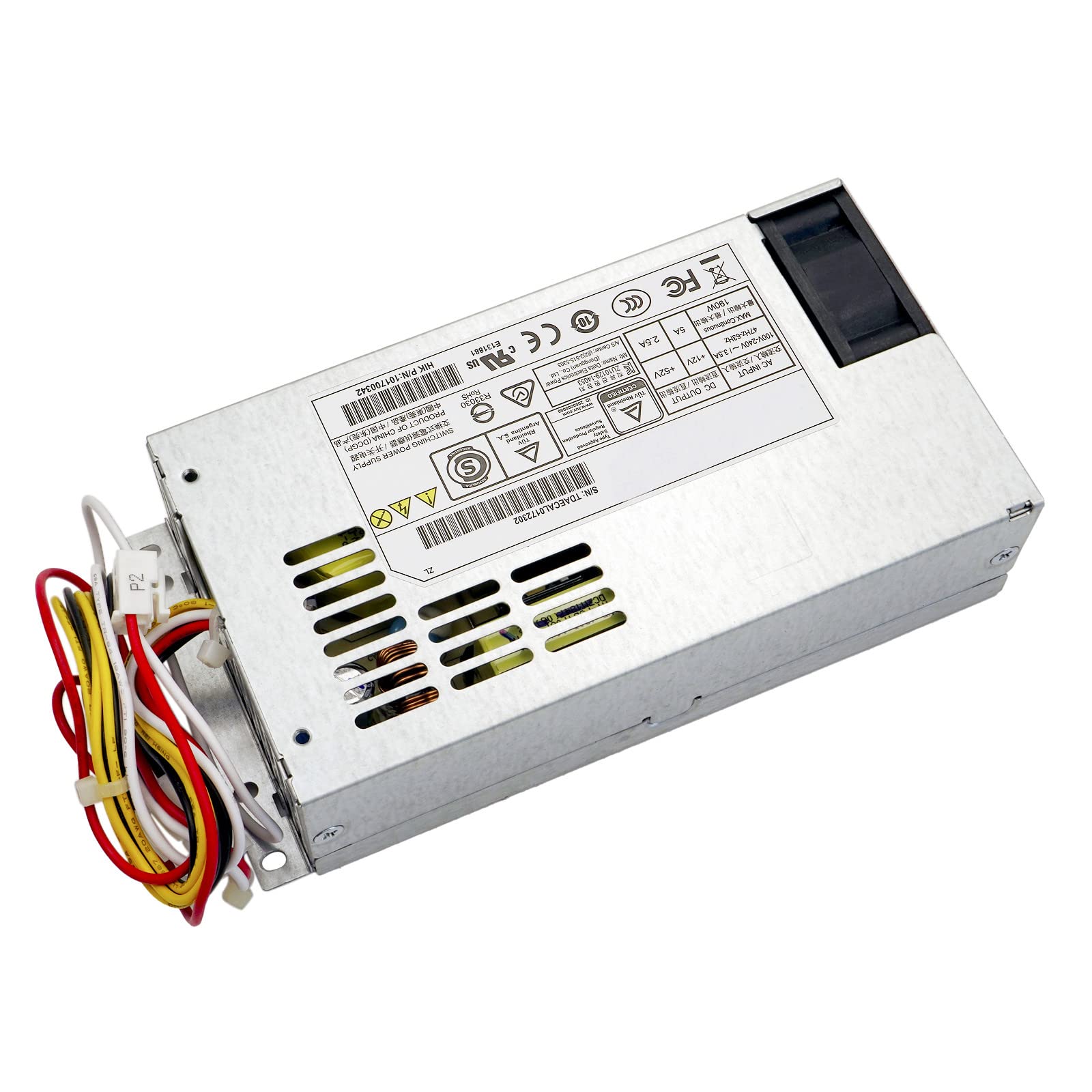 Power Supply DPS-200PB-185A 190W Replacement for Delta AC 100-240V 3.5A 47-63HZ