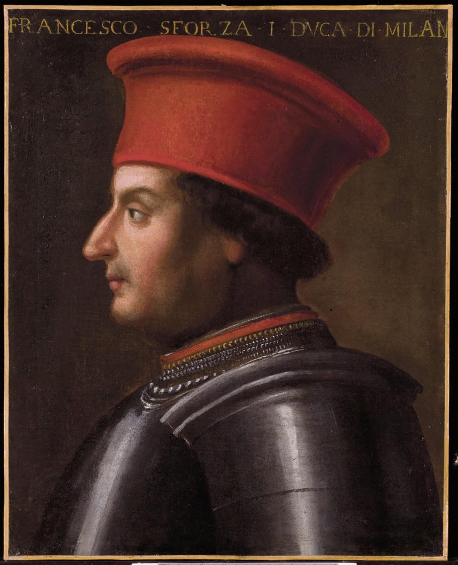 ARTXLXXBN Famous Painting Art Wall Decor Abstract Art Picture Portrait of Francesco Sforza by famous artist Animal Pictures for Home Decor 60x90cm