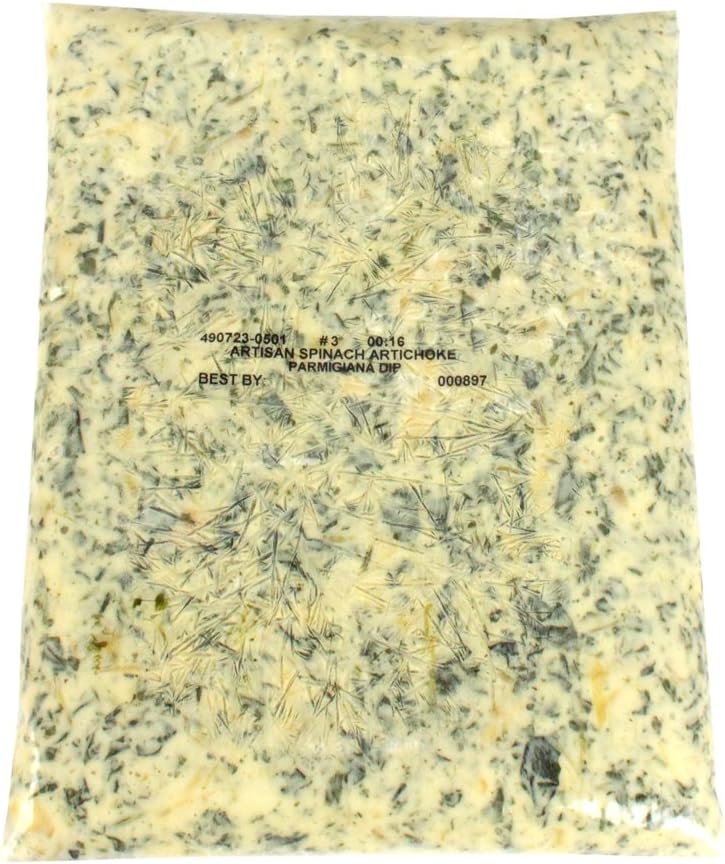 Kettle Collections Premium Spinach and Artichoke Dip, 16 lbs