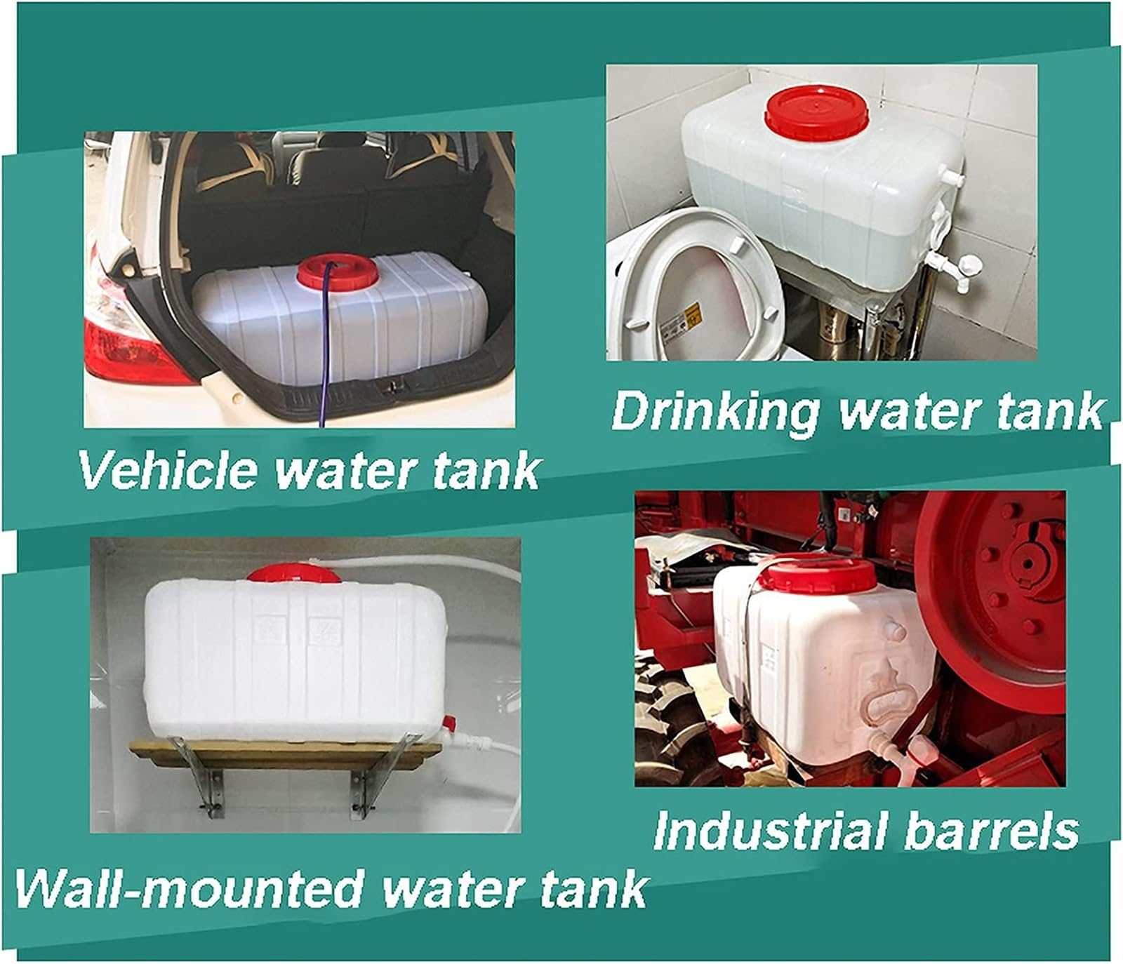 Serbatoio dell'Acqua con Rubinetto Porta Acqua Portatile for Uso Domestico Ispessito for Campeggio Escursionismo Arrampicata Viaggi attività All'aperto