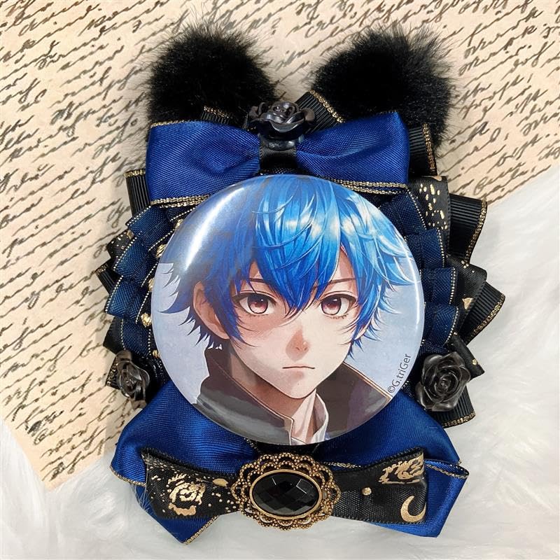 ヴァガストロムTシャツ＆黒鷺 玲音 缶バッジ3点 ヴァガストロムTシャツ＆黒鷺 玲音 缶バッジ3点 ヴァガストロムTシャツ