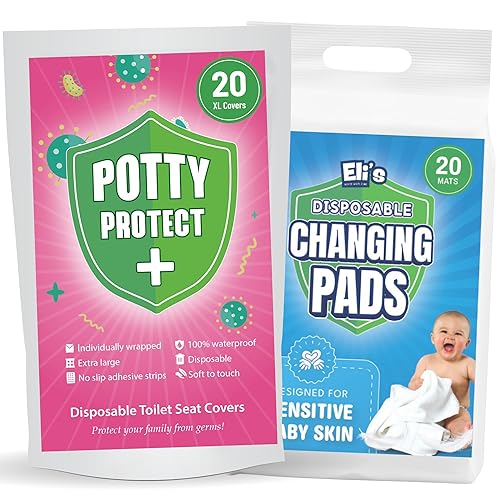 Fundas de asiento de inodoro y cambiadores de bebé