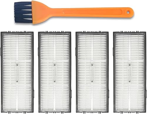 Filtros de vacío de repuesto para Roborock Xiaomi T7S T7S Plus S7S7 MaxVS7 MaxV Ultra Hard Floor Lavable Filtros X 4 accesorios expertos
