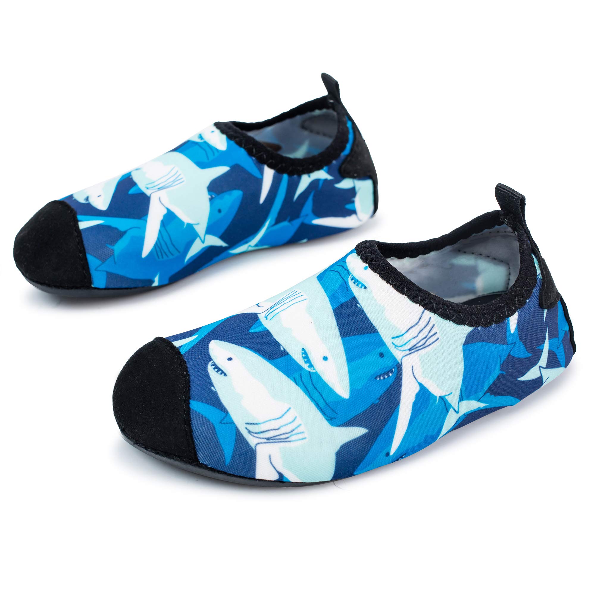 L-RUN Toddler Water Shoes Barefoot Aqua Socks Kids Swim Shoes for Beach Pool Surfing Yoga