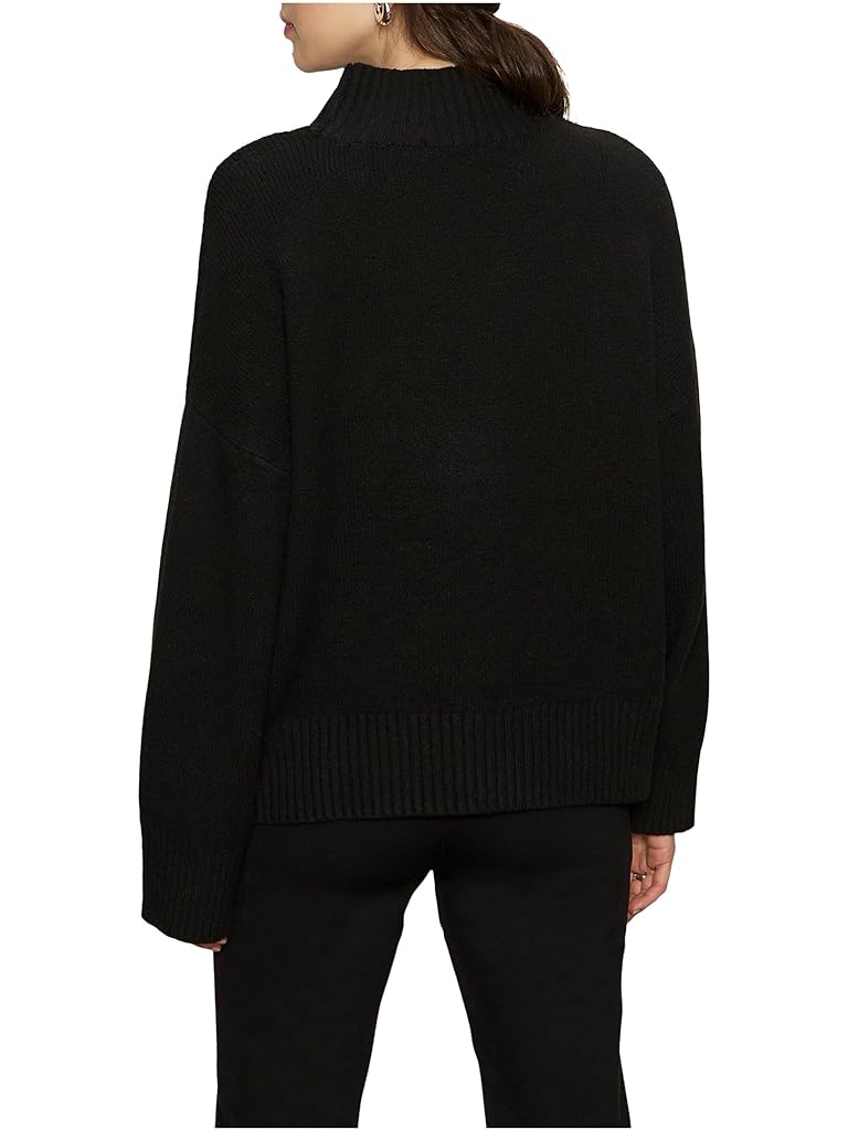 Black Sanctuary Apres Intarsia Hi Mock F. Logo