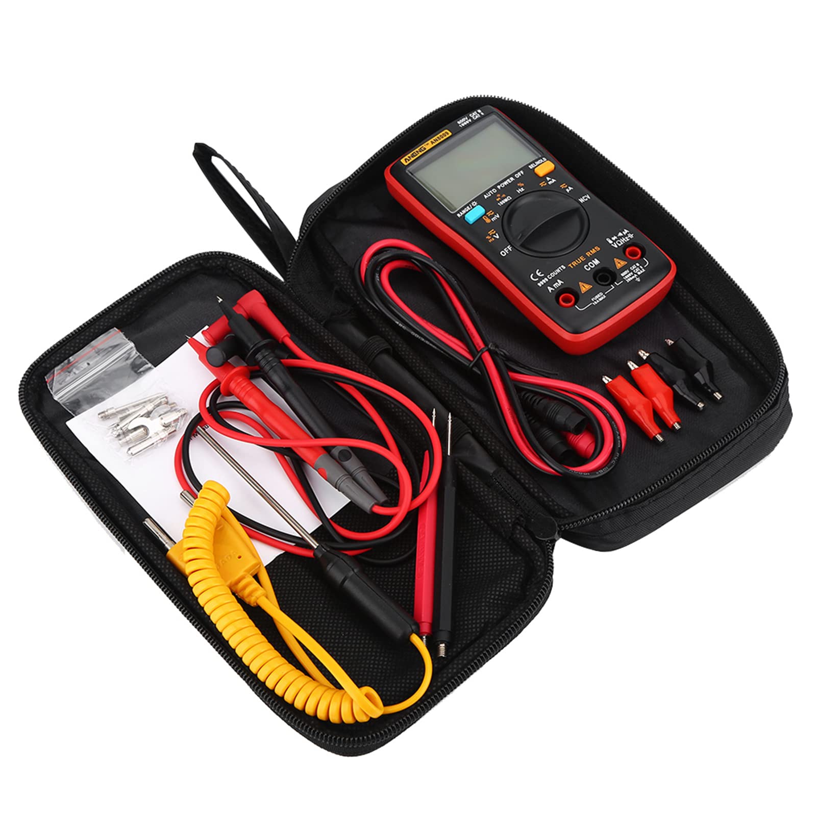 Sorandy Multimètre Numérique Auto Range 9999 Counts, Testeur de Tension,