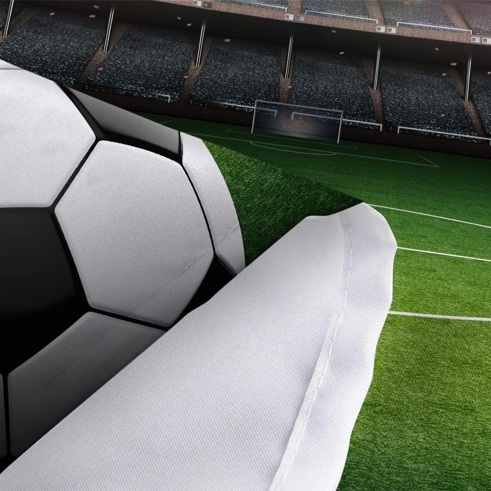 Soccer Stadium Landscape Polyester Wall Tapestry 40x60 Inch