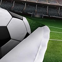 Vista 7 de Tapiz de decoración de fútbol, tapiz deportivo de fútbol para colgar en la pared para dormitorio de niños, tapiz pequeño, manta para póster