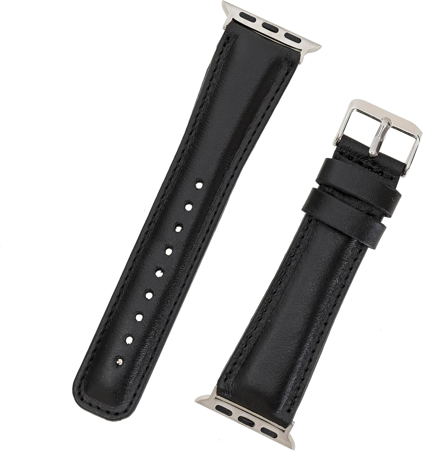 Premium Handmade Leather Watch Band for Apple Watch Ultra 3 2 1 & SE 3 2 1 & Series 11 10 9 8 7 6 5 4 3 2 1 fits 49mm 46mm 45mm 44mm 42mm 41mm 40mm 38mm