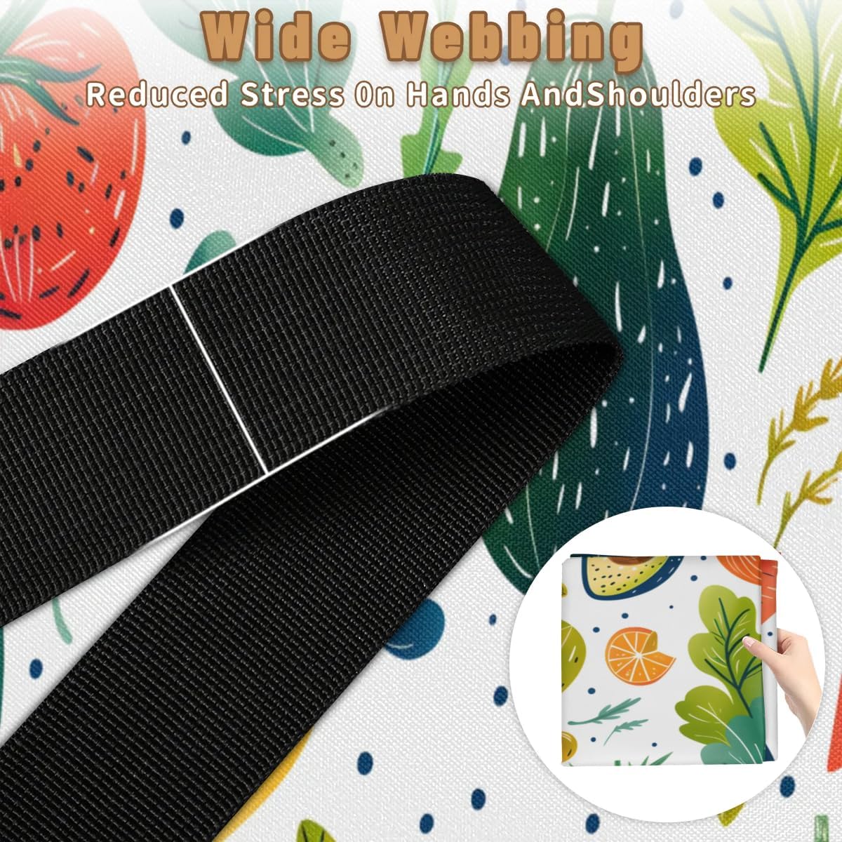 Honeybaby 214L Extra Large Comforter Storage Bag Strawberry Carrots Leaves Storage Totes with Lids Waterproof Closet Organizer Folding Blanket Storage Bags for Clothes Bedding Pillows