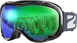 ZIONOR Lagopus B1 Óculos de Esqui OTG Antiembaçamento Proteção UV Snowboard Óculos para Homens Mulheres Adultos Jovens