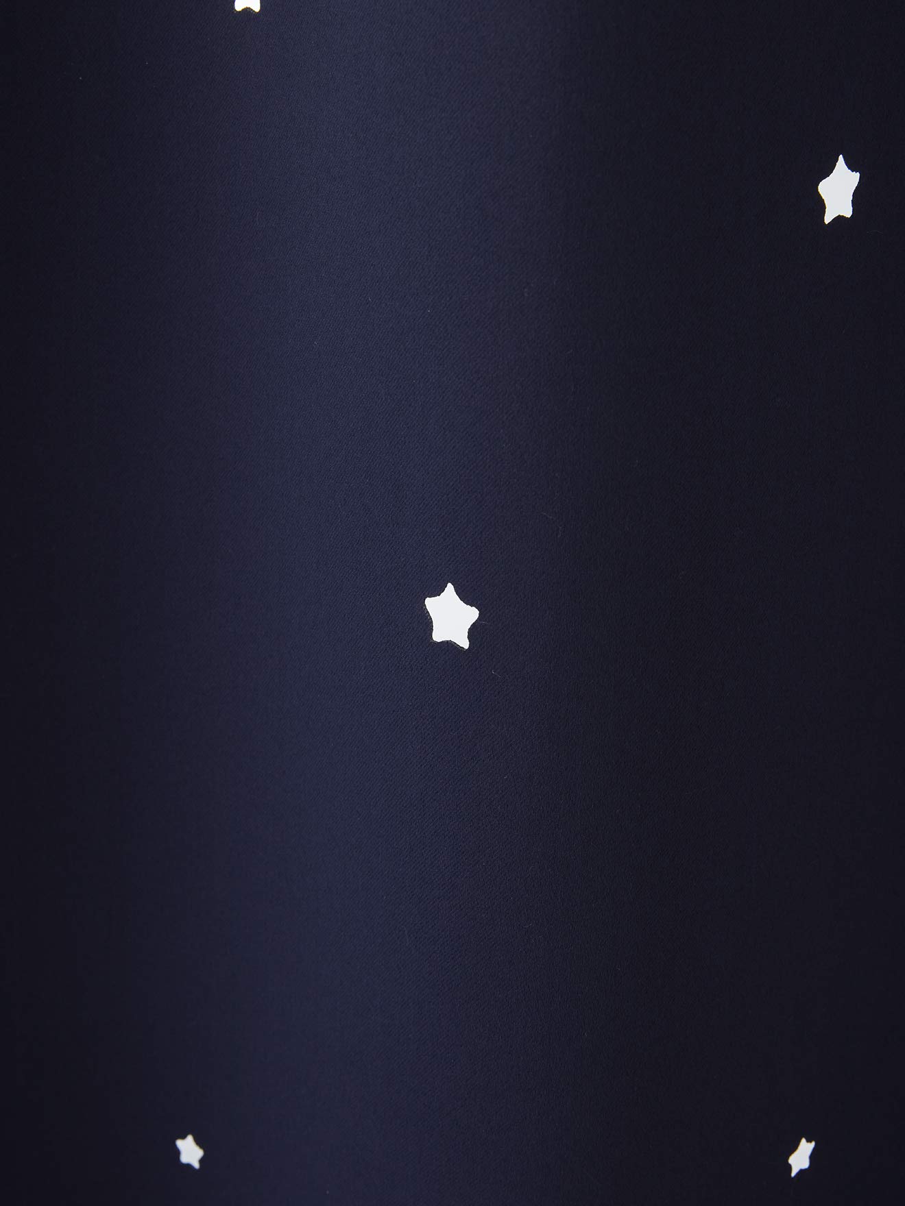 Vertbaudet Verdunkelungsvorhang, Sterne, 135 x 240 cm, Marineblau