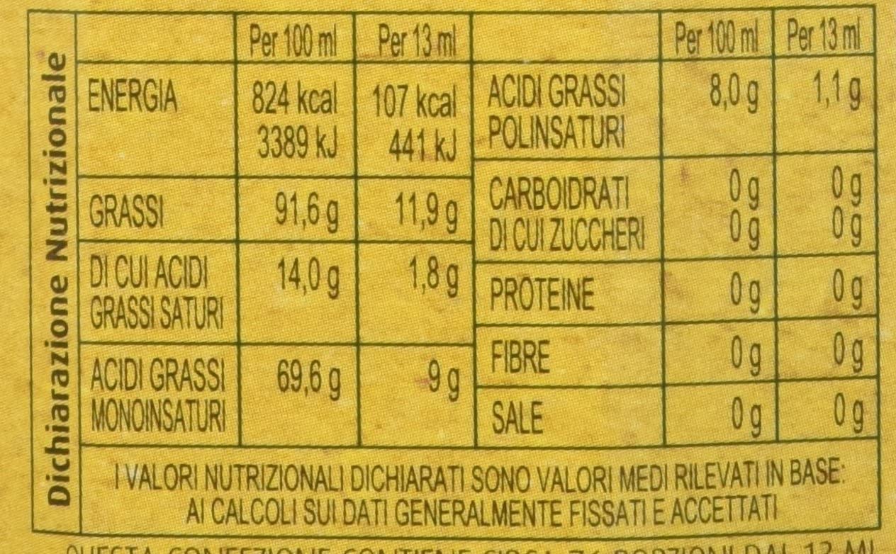 Italian Gourmet Casolare olio extravergine di oliva natives Olivenöl 6 x 1L | 100% italiano, kalt gewonnen, fruchtiges Aroma für Salate, Antipasti, Pasta, Gesamtnettogewicht 6 L + Kostenlos Polpa 400g