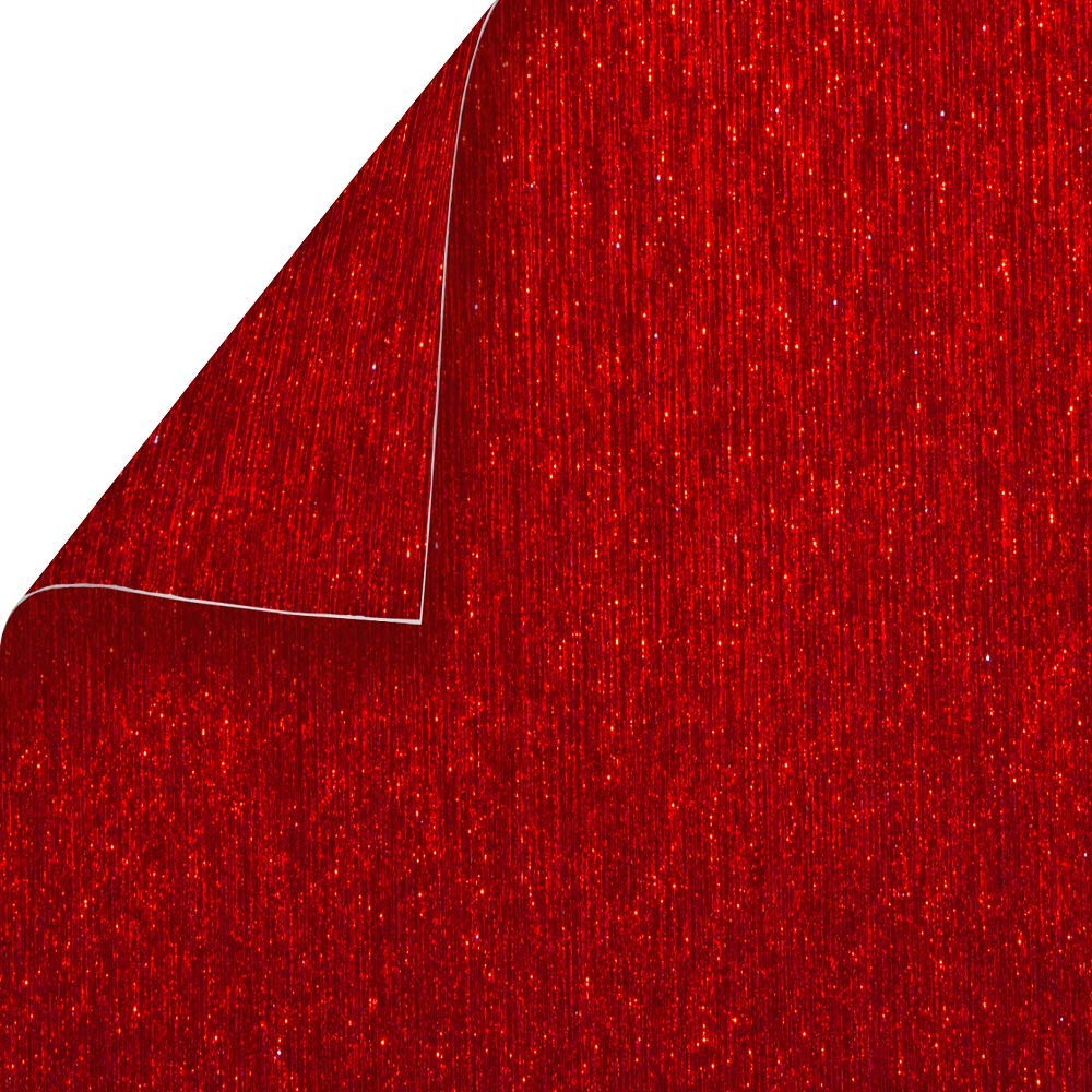 Papier en métal brossé rouge format 8.5*11 inch pour loisirs créatifs, scrapbooking et carterie