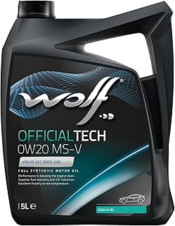 Wolf Engine Oil OfficialTech 0W20 MS-V - 5L
