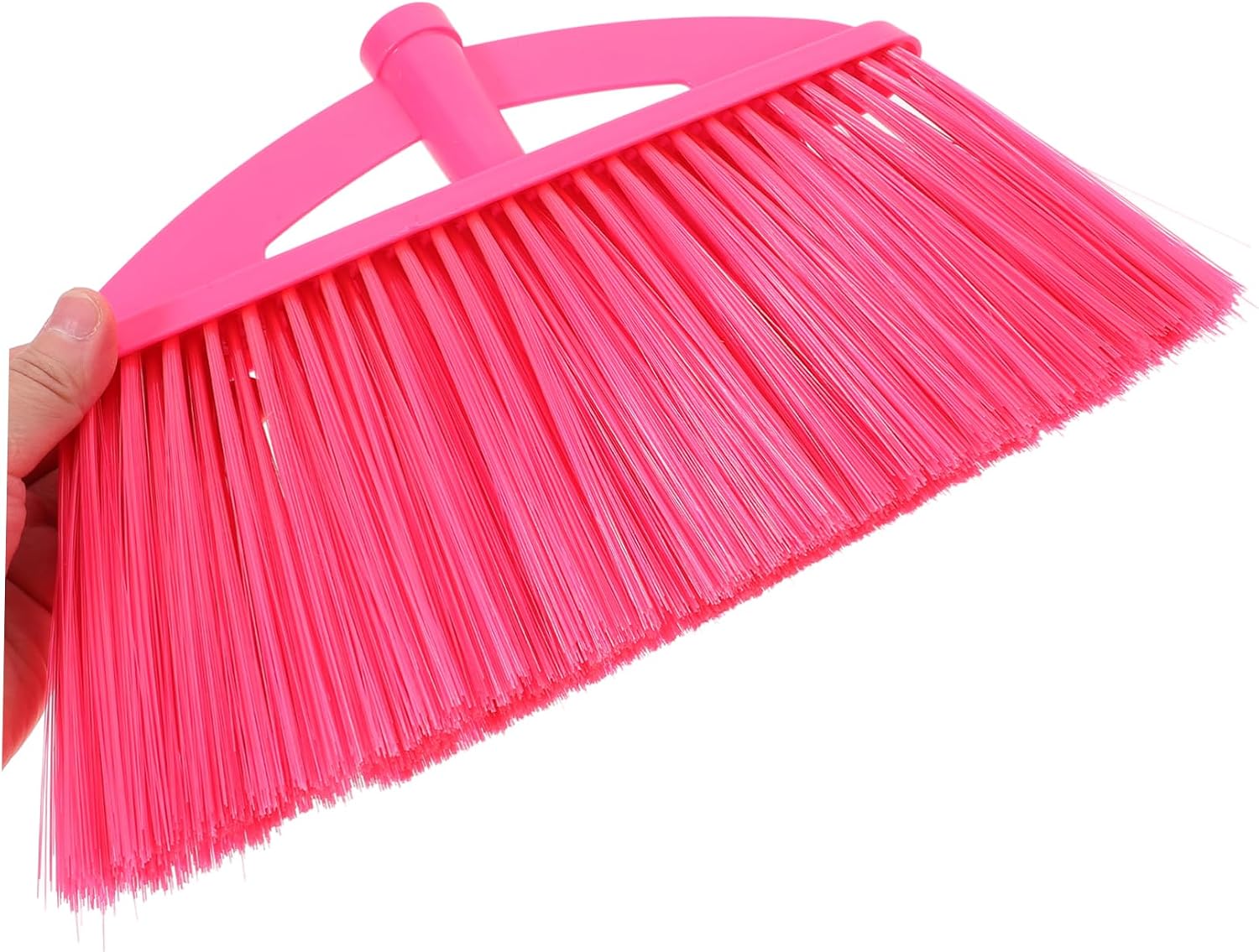 ORFOFE 2pcs Plastic Broom Head Replacement Plastic Sweeper Heads for Home and Office Cleaning Compatible Floor Types Easy to Install