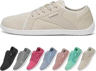 Unisex Knit Barfußschuhe mit Breiter Zehenbox und Zero-Drop Solhe, Luck Ⅰ, Gr. 36-48