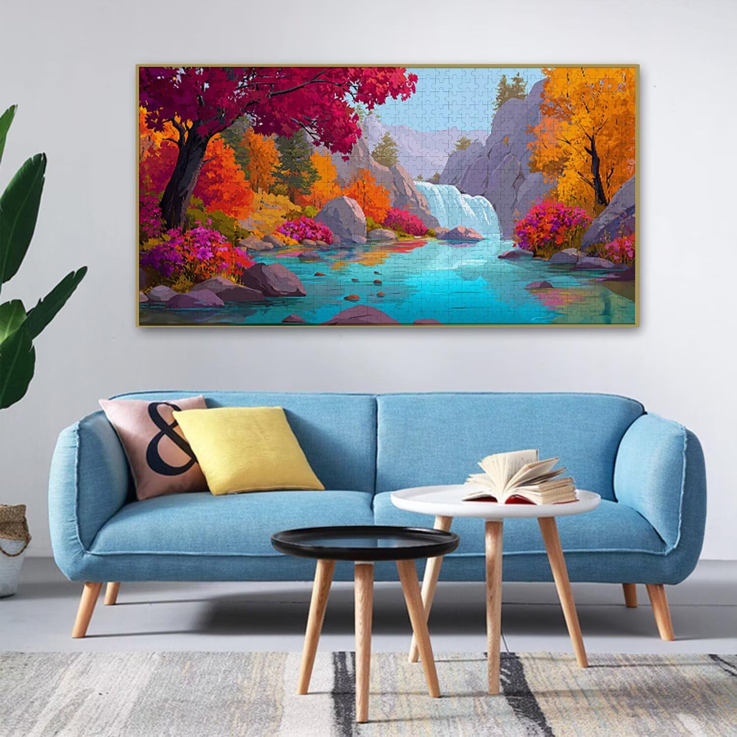 Puzzle 1692 Puzzle Erwachsene, EIN Herausforderndes Rätsel, Puzzles-Geschenk 179x31cm, Puzzlespiele für Die Ganze Familie, Geschenke für Frauen, Geschenke für Männer, Thema: Landschaft Wald j-237