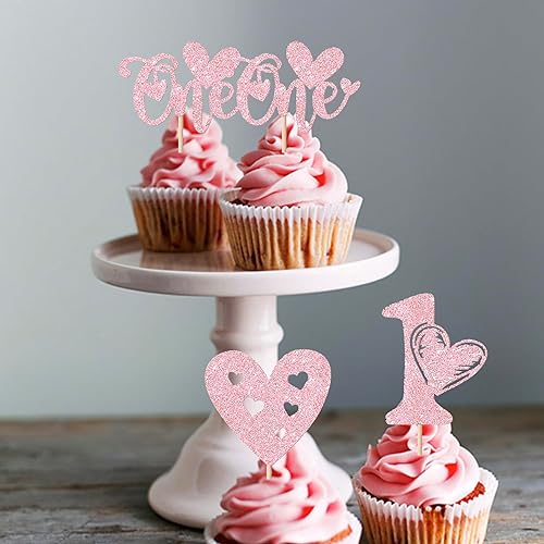 Miniatura 28 de Rsstarxi 36 Pack Happy Valentine's Day Cupcake Toppers Glitter Cupid Love Heart Lip Kiss Me Be Mine Cupcake Picks for Valentine's Day Theme Wedding