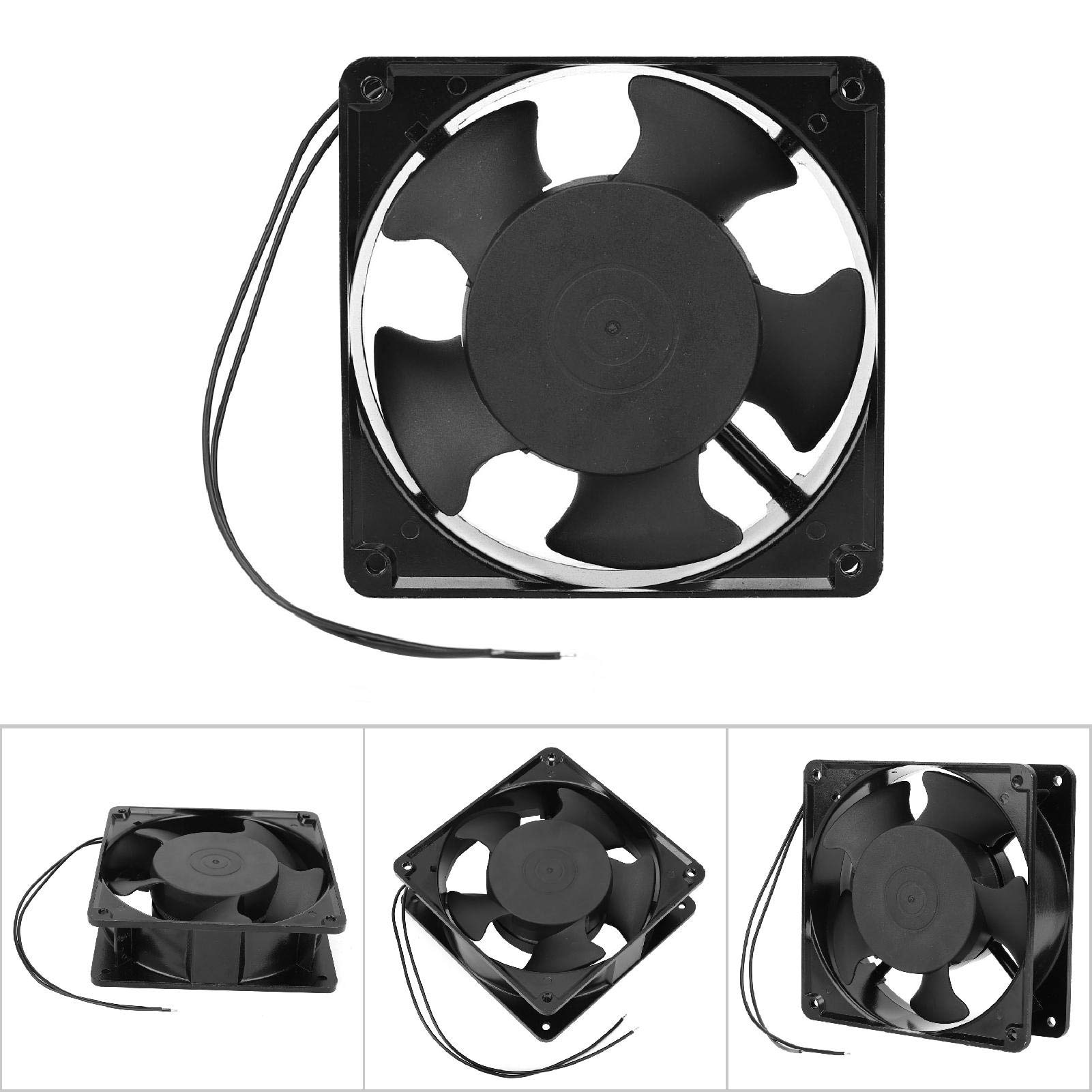 JYIO Pure Copper Double Ball Bearing Silent Fan 220-240V 120x120x38mm