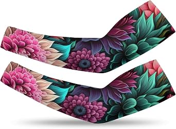 Marble Sports Compression Arm Sleeves for Men & Women - Youth Arm Sleeve Baseball Volleyball Sleeves & Basketball Sleeve