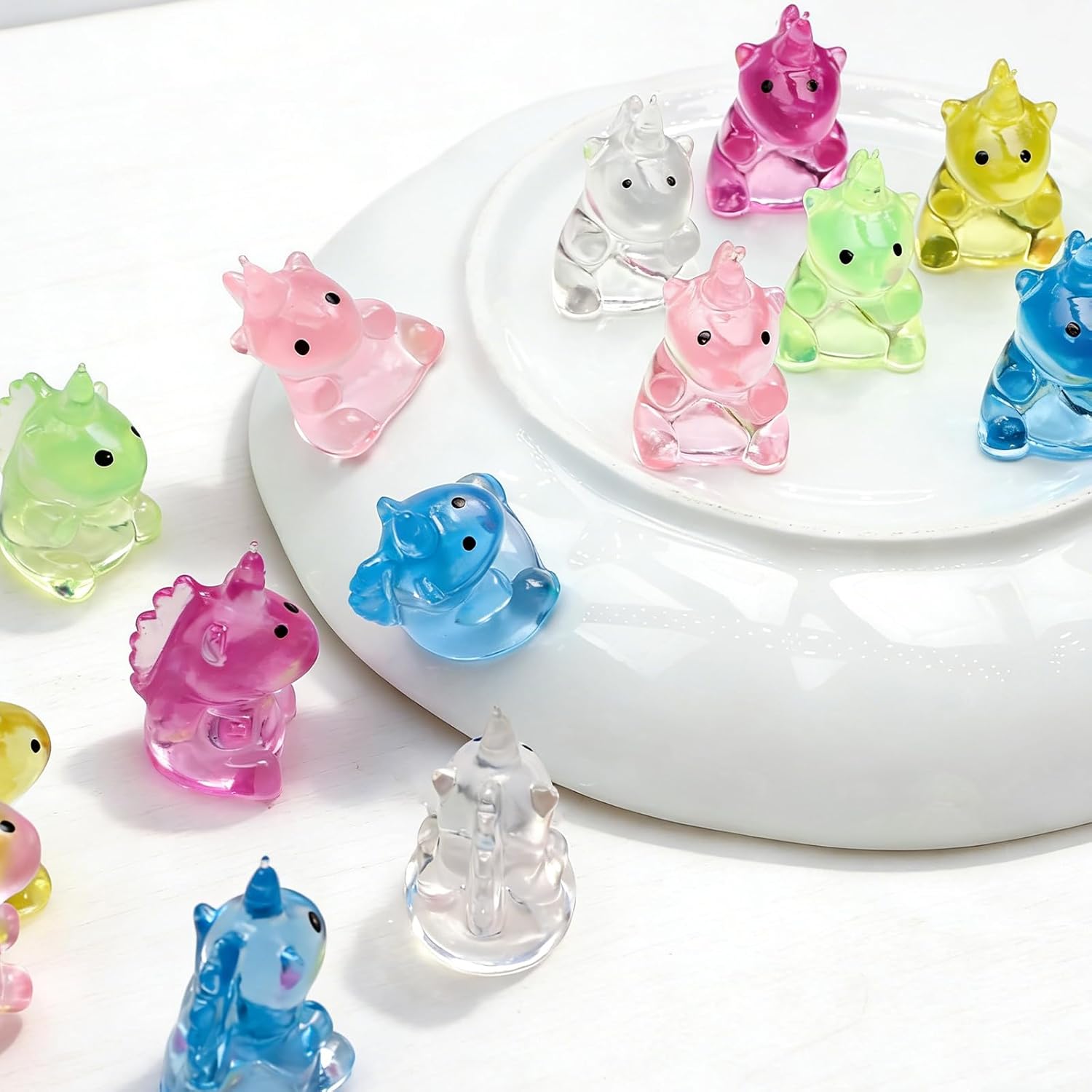 Mini Unicorn Squishy Toys for Kids 24 Pack Party Favors Goodie Bags Stuffers for Kids Treasure Box Toys for Classroom and Kids Prizes