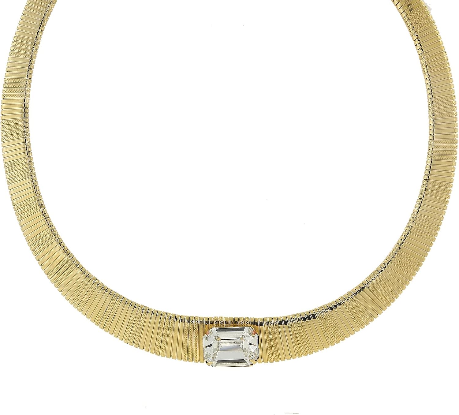 1928 Jewelry Women's Collar Necklace Made With Austrian 18" + 3" Extender