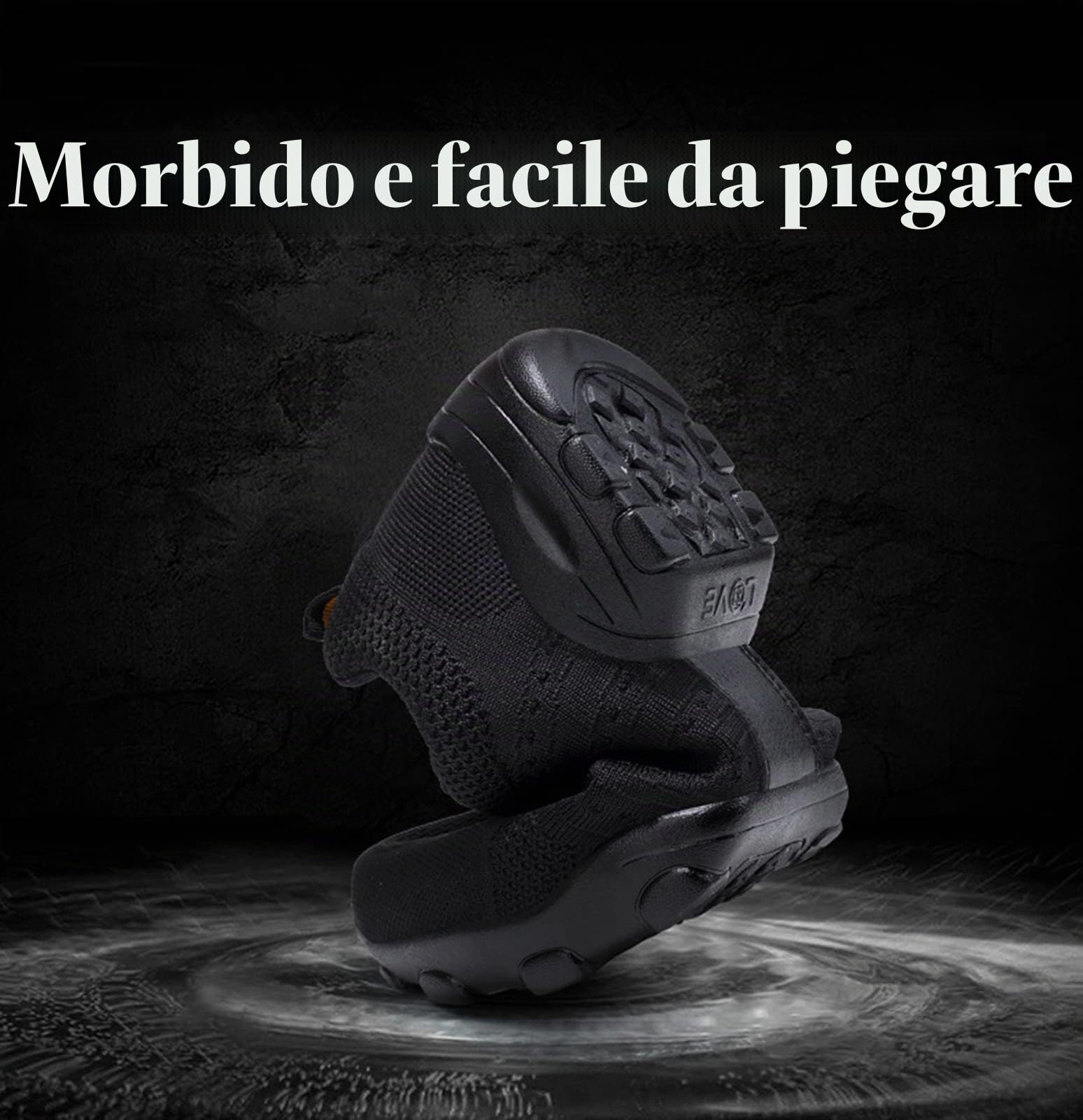 Scarpe da Ballo da Uomo, Scarpe da Ballo Sportivo Casual, Adulto da Uomo Intrecciata Intrecciata Intrecciata Morbida Fitness Fitness Quattro Stagioni Scarpe da Ballo(41 EU, Black)