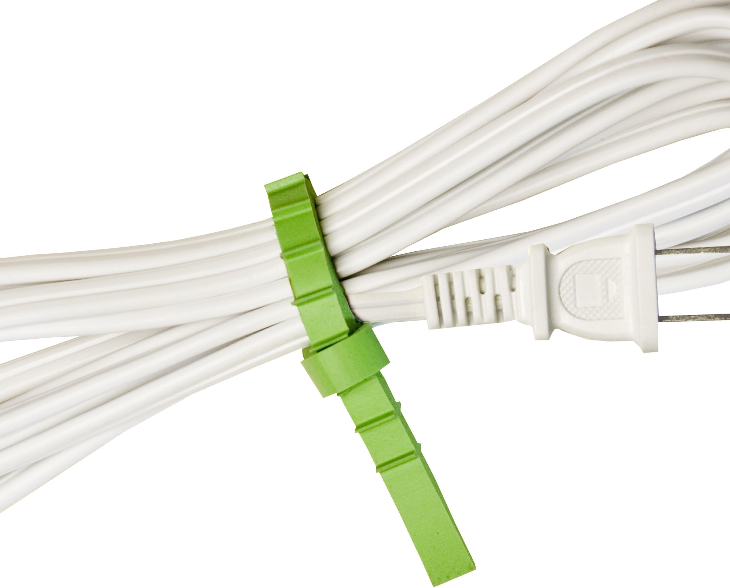 Q Knot Reusable Cable Tie, 25-Piece Pack