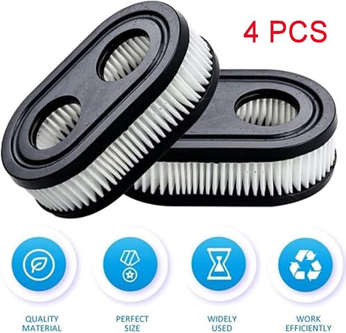 Miniatura 2 de 4 filtros de aire para cortacésped, filtro de cartucho de filtro de aire, para motor de la serie 593260 798452 334404, 500EX 550EX 575EX 625EX
