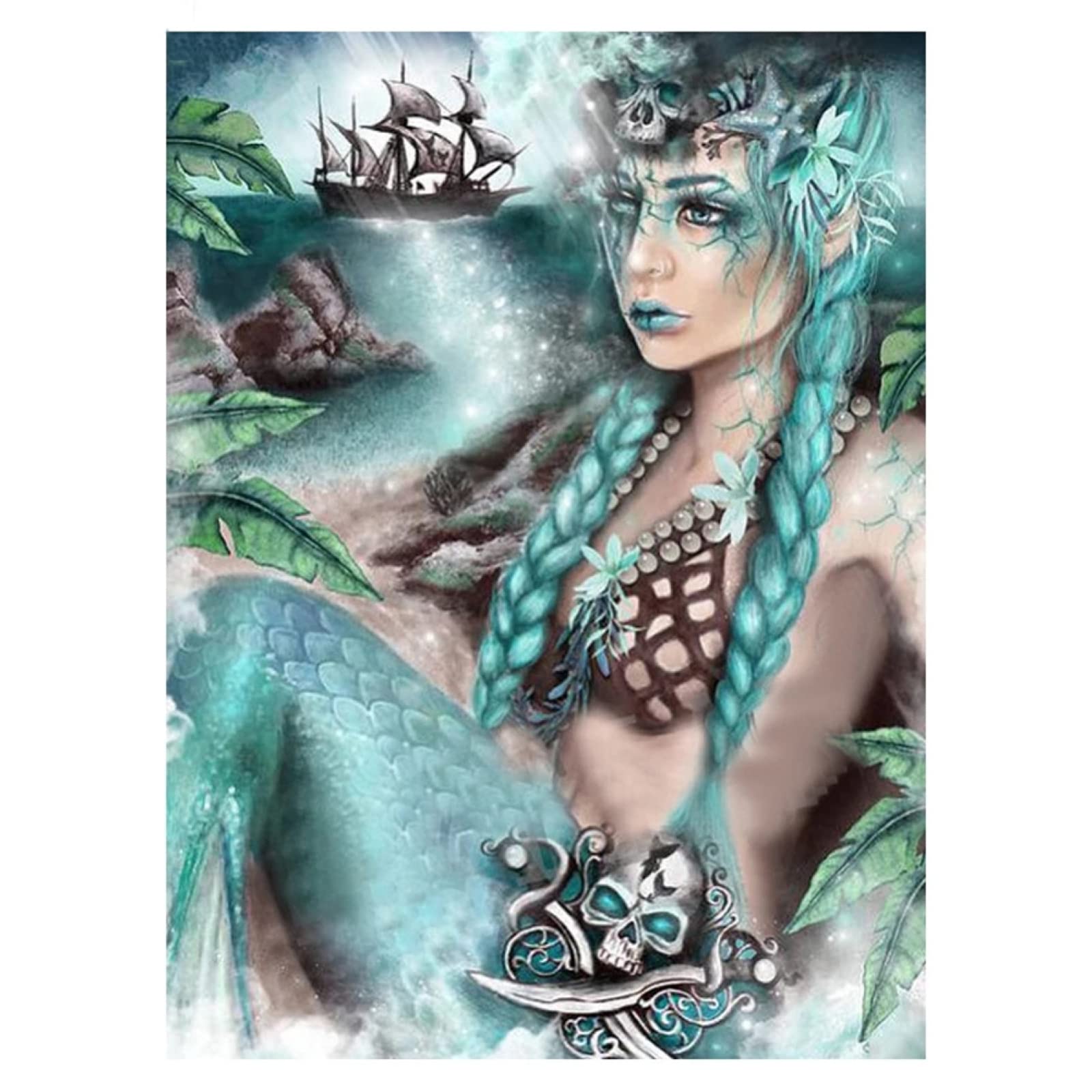 SongYww 5D Diamant Painting Set – Rund-Diamanten, 70x100 Cm, Mit Allem Zubehör Für DIY-Wanddekoration Oder Geschenk