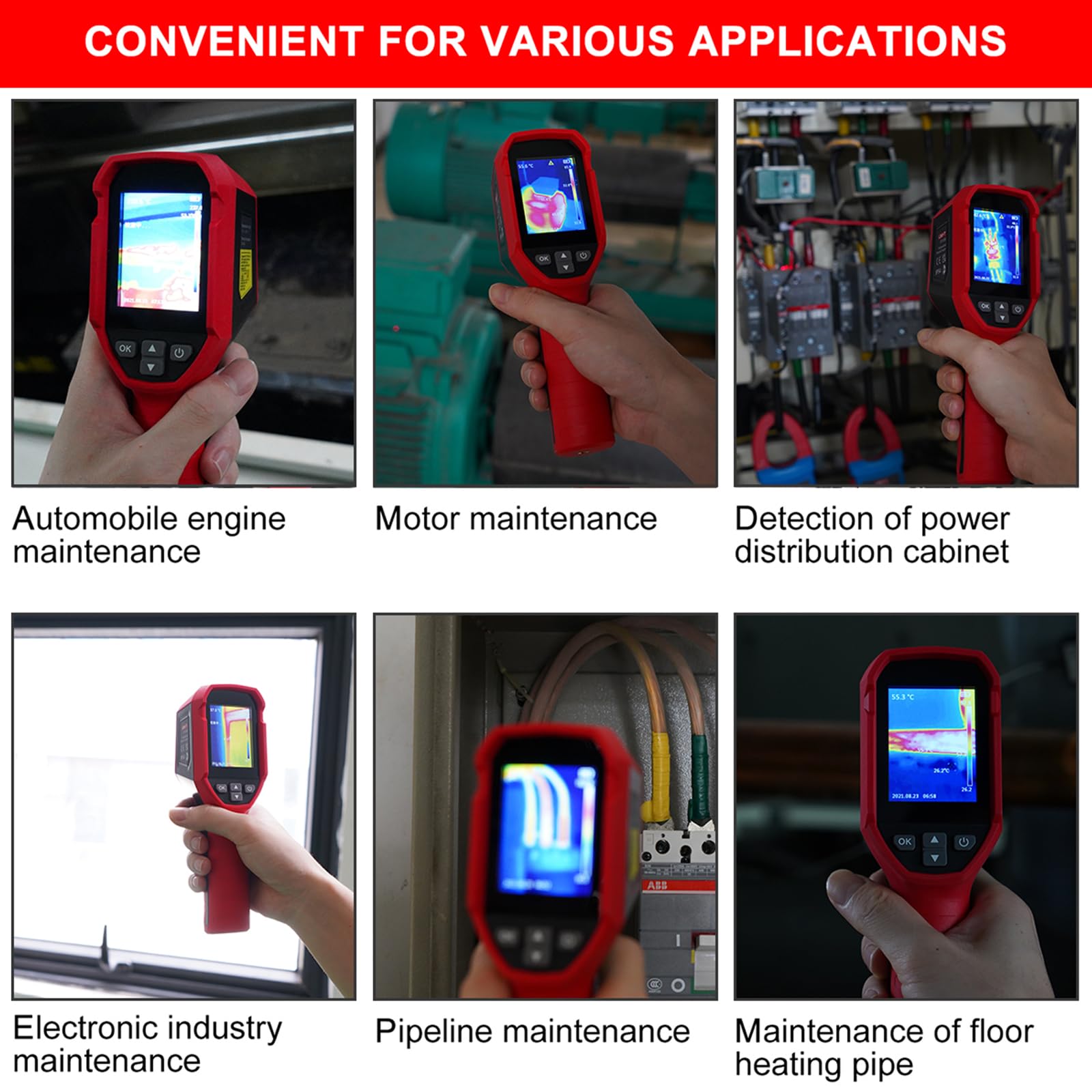 UNI-T UTi120S Infrared Thermal Imager PCB Circuit Industrial
