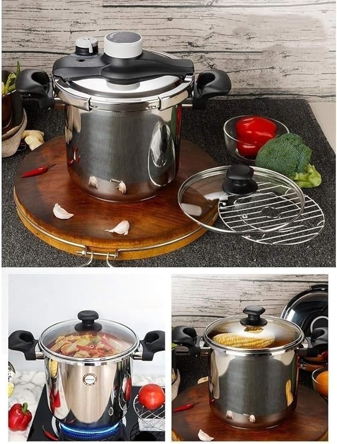Olla a Presión Acero Inoxidable 6L YUSIWOAL miniatura 5