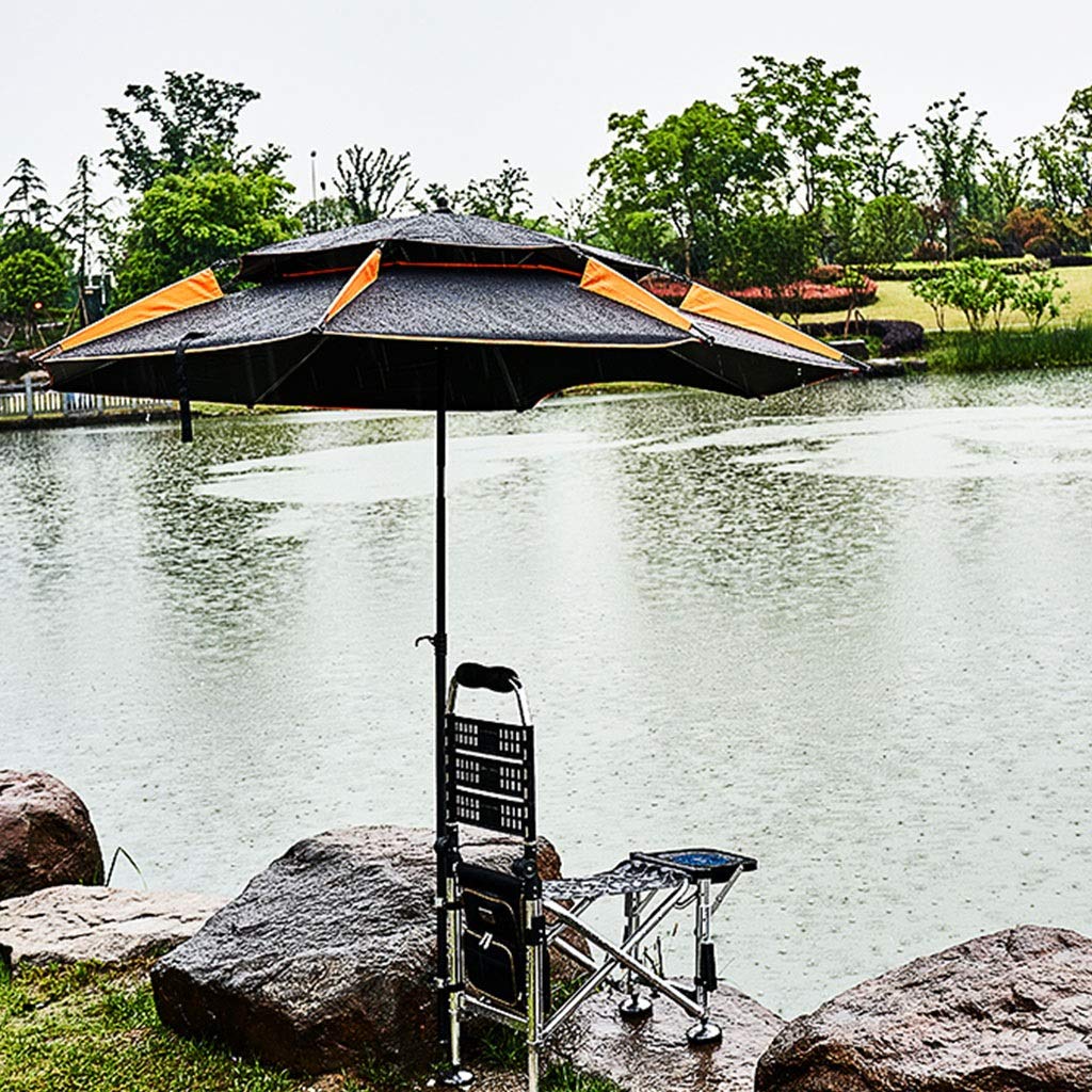 LNNW Tajwan Fishing/Fish Parasol/Big Fishingumbrolla / 2.4 M/Ground Plug/Gruby/Uniwersalny/Dwuosobowy/Rain/Słońce/Słońce/Parasol/Wędkarstwo/Ultra Light/Universal/Rain/Sun