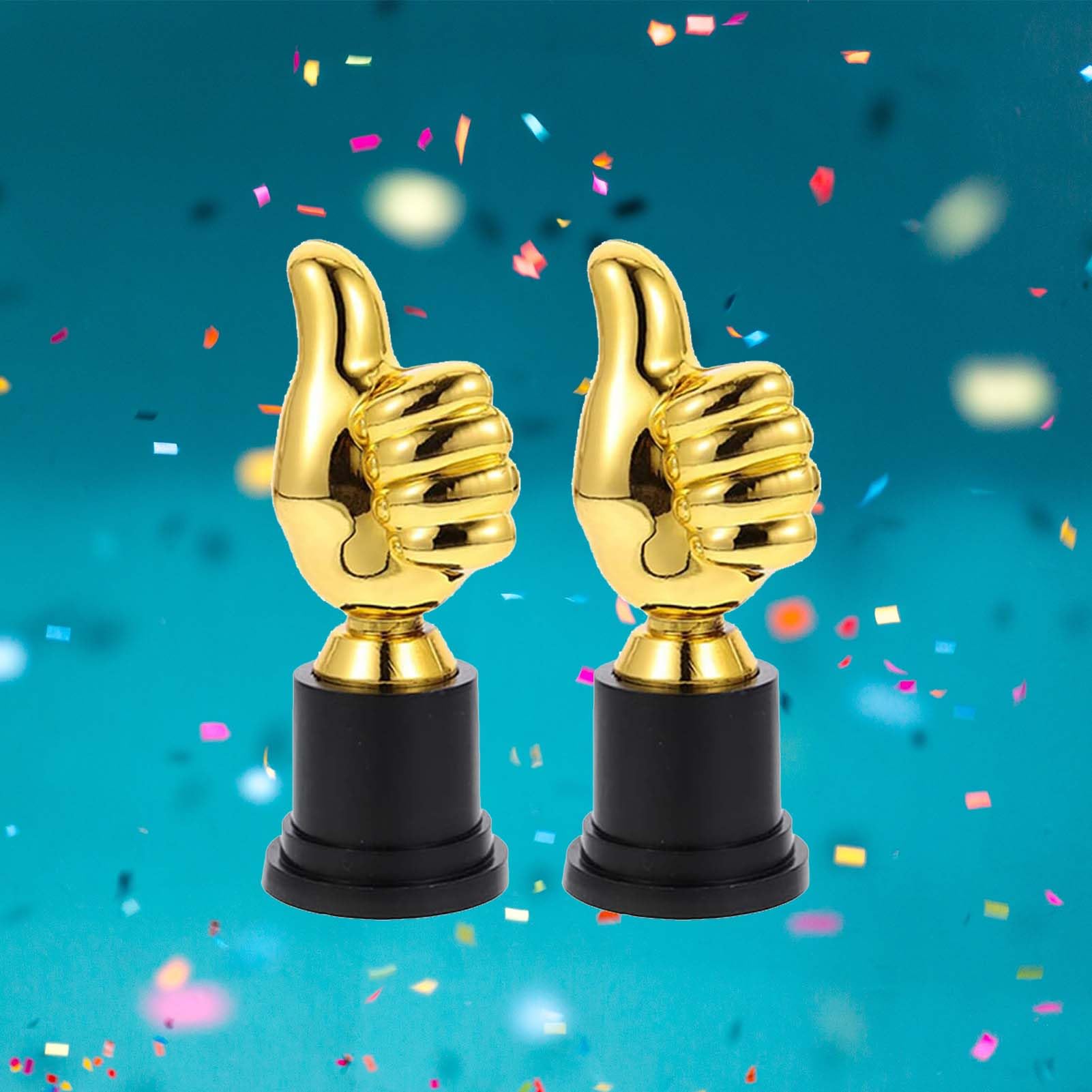 Coppe E Trofei Calcio SVOCK - Set 2 Pezzi Per Premiazioni Bambini, Design A Pollice - Foto 6