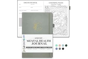 Mental Health Journal: 91-Day Self-Care Sanctuary for Women